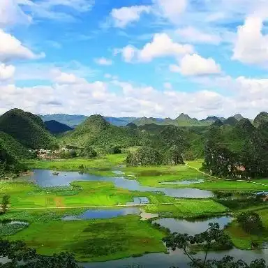 普者黑抚仙湖,三生三世十里桃花