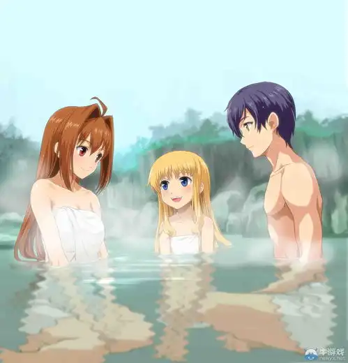 英雄传说空之轨迹fc艺术图男女谈情说爱户外野浴羞羞哒