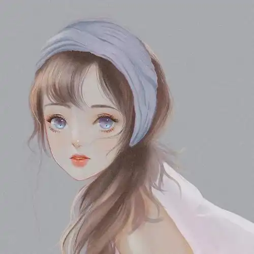 可爱仙气动漫女生头像铃铛遇到风会响,我遇到你,心里的小鹿会乱撞