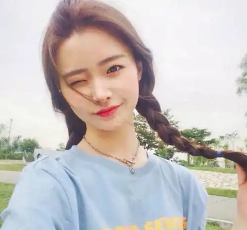 女生头像蓝色系少女女头