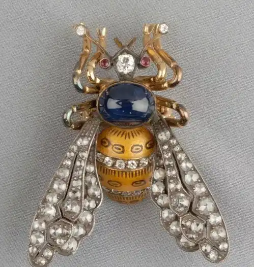 为什么欧洲古董珠宝,酷爱昆虫主题