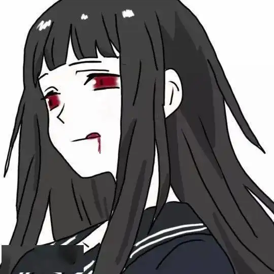 破碎感女生头像真人黑系