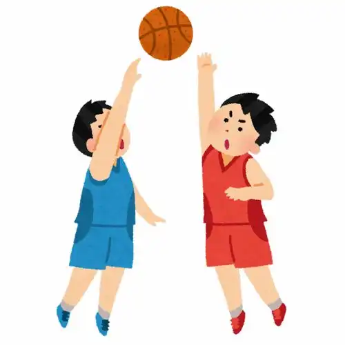 篮球打篮球卡通插画免扣素材手绘png3插画运动比赛健身