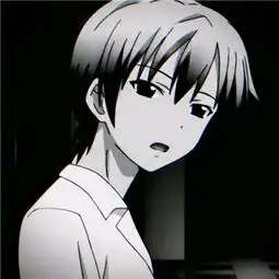 非主流黑白男生二次元头像男生二次元qq头像