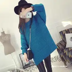 宽松毛衣慵懒随性最显瘦