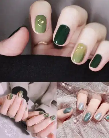 最近夏日清新猫眼美甲火了,美到让人犯规,恨自己的手长得少了