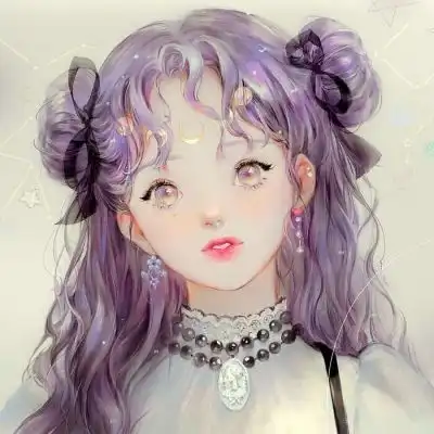 少女头像甜美系二次元头