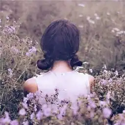 好看唯美女生微信背影头像2018从一开始我就知道命该如此