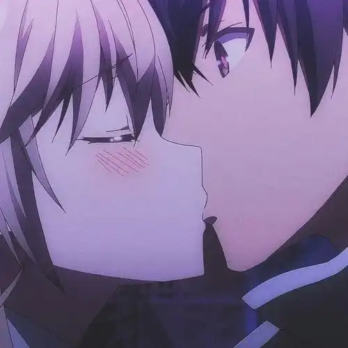 动漫头像我有一个愿望就是想和你一直在一起