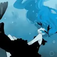 需要好看的沉入海底的女生头像