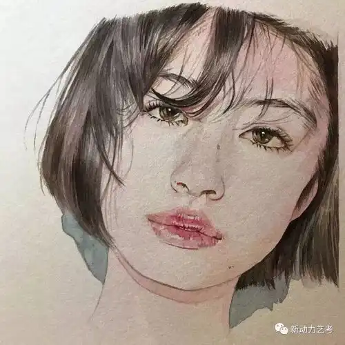 这组水彩我打100分,skrskrskr