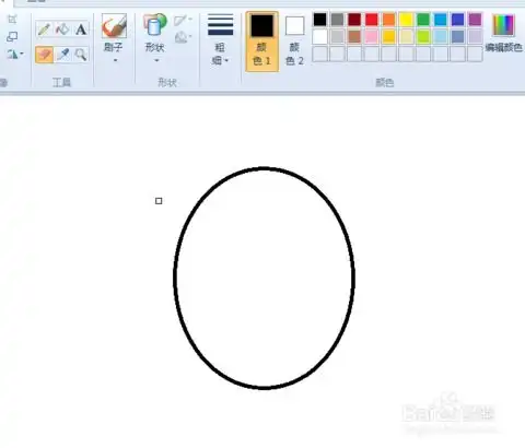 画图工具画q版龙猫头像步骤