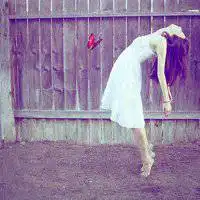 清新绿色森系女生头像女生微信头像图片大全