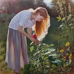 加拿大女画家daniellerichard写实油画色粉绘画作品欣赏