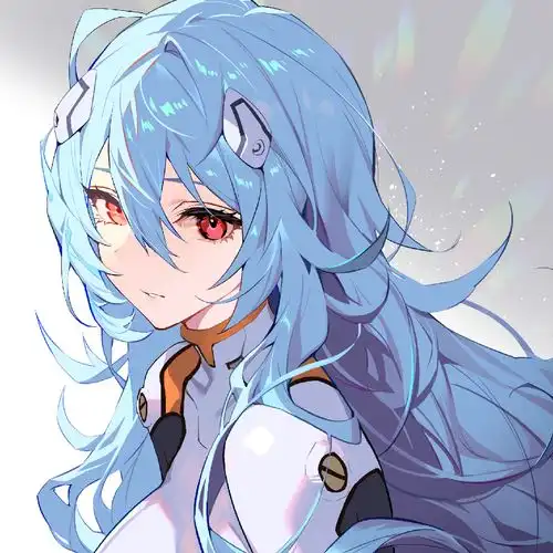 动漫可爱情侣头像蓝系头