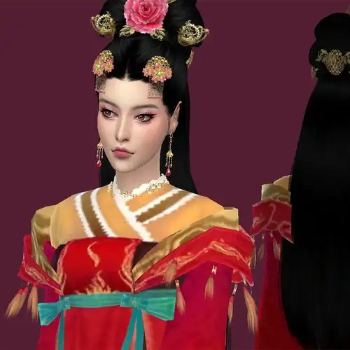 原创模拟人生4古代人物武媚娘