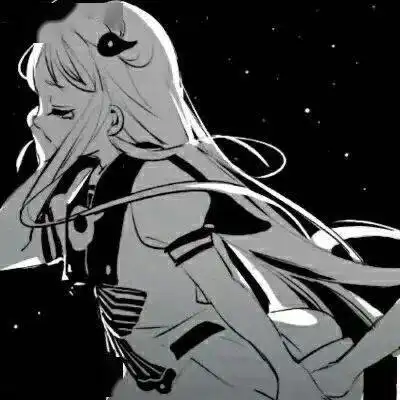 动漫头像丨黑白漫画情头
