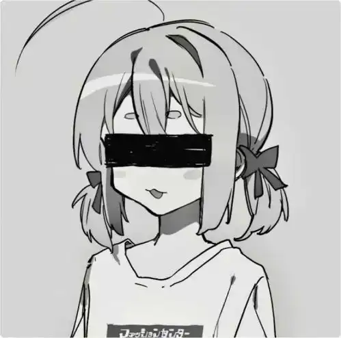 动漫黑白女头