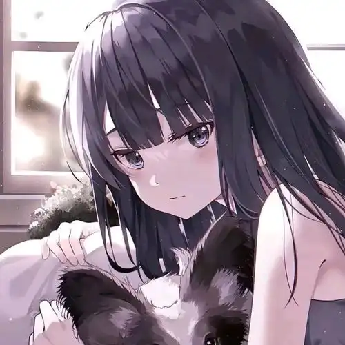 猫系二次元头像男男友