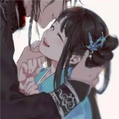 古风情侣头像动漫一对古风cp头像一左一右高清