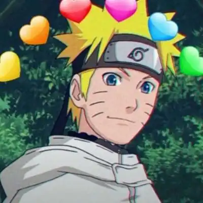 鸣人帅气头像火影忍者头像鸣人系列高清图片