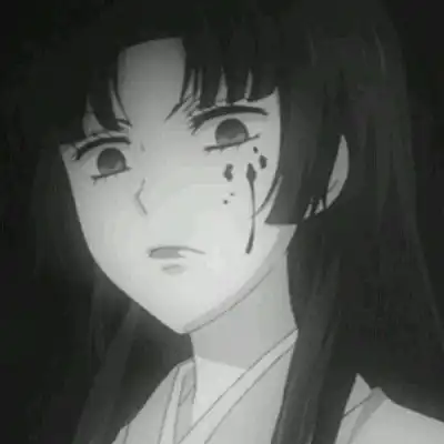 冷酷动漫头像女生图片霸气黑暗系古风头像