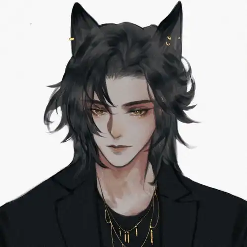 qq男生动漫头像高冷古风
