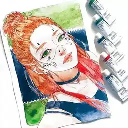 diy作品欣赏治愈系插画师,画出了少女们的心灵