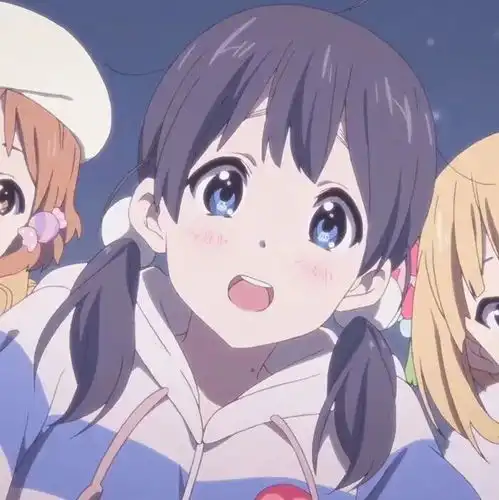 动漫女头三人小伙伴