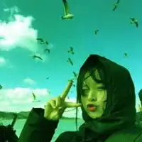 好看头像绿色系图片仙女