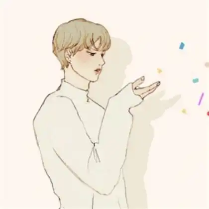 萌系可爱情侣头像一左一右