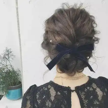 御姐变身萝莉,中长日系编发超可爱