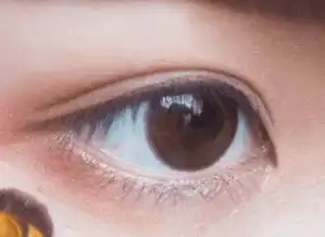 橙色系女生头像动漫少女