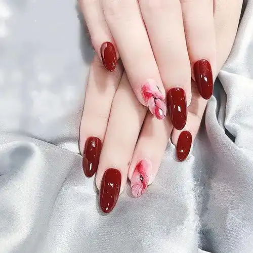 适合过年的红色系美甲旺运又喜庆