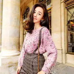 今年的毛衣太好看了,粉粉嫩嫩的毛衣满足了我几十年的少女心啊