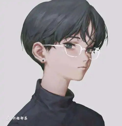 男生禁欲系高级感图片头