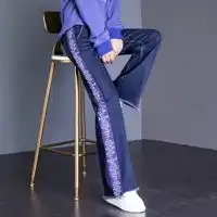 阔腿裤头像女穿阔腿裤的女生头像