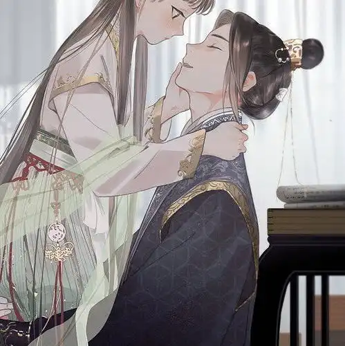 超美的古风动漫情侣头像