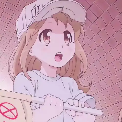 萌系二次元可爱甜美女生头像动漫女头