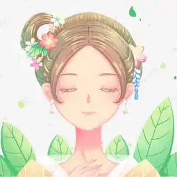 绿色唯美卡通小清新夏季大暑插画素材图片免费下载千库网