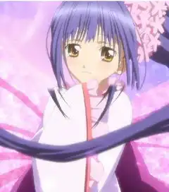 求一个紫色头发的动漫女的要全身的