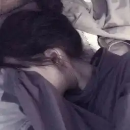 女生头像可爱呆萌背影