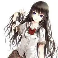 暗黑系头像女动漫微信头像图片大全