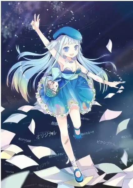 这个图片来自什么漫画女生棕色头发绿色眼睛,男生深蓝色头发深蓝色眼睛