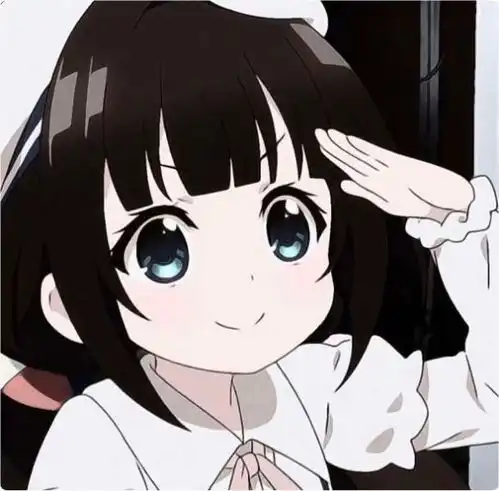 动漫女头温柔仙气蓝色系