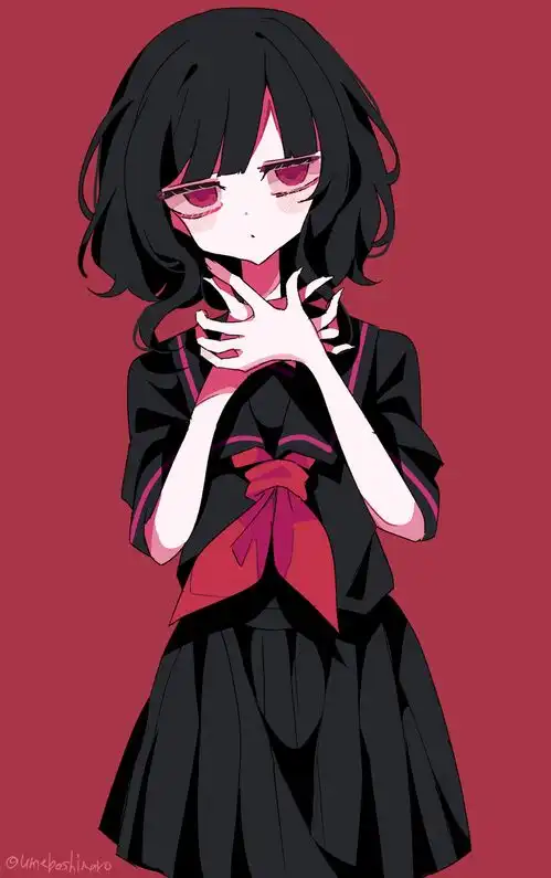 三动漫头像壁纸54张梦想中的可爱画风p站美图日本画师梅的插画作品