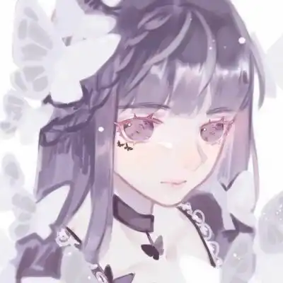 绿色系闺蜜头像一对动漫