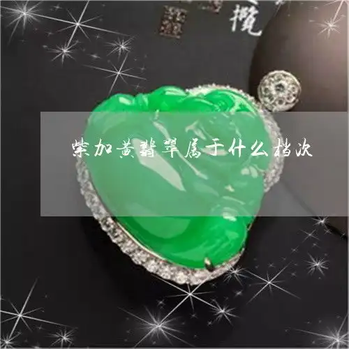 紫加黄翡翠属于什么档次紫加黄翡翠属于什么档次