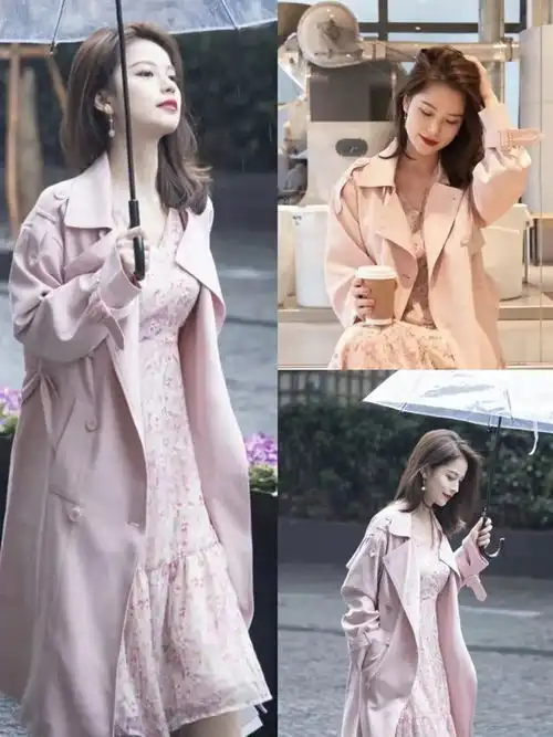 甜甜的粉色系穿搭来了温柔佳人甜度值爆表,萌化你的少女心