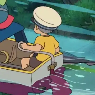 波妞和宗介高清情头分开一对波妞宗介一左一右头像